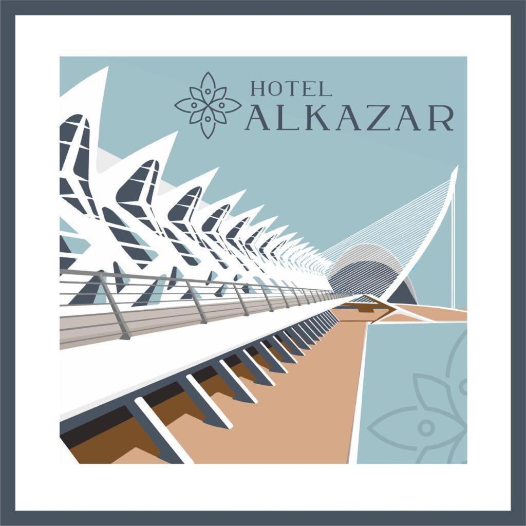 Hotel Alkazar Валенсия Екстериор снимка
